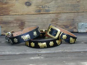 1 1/4" Medium Traditional Swiss Dog Collar