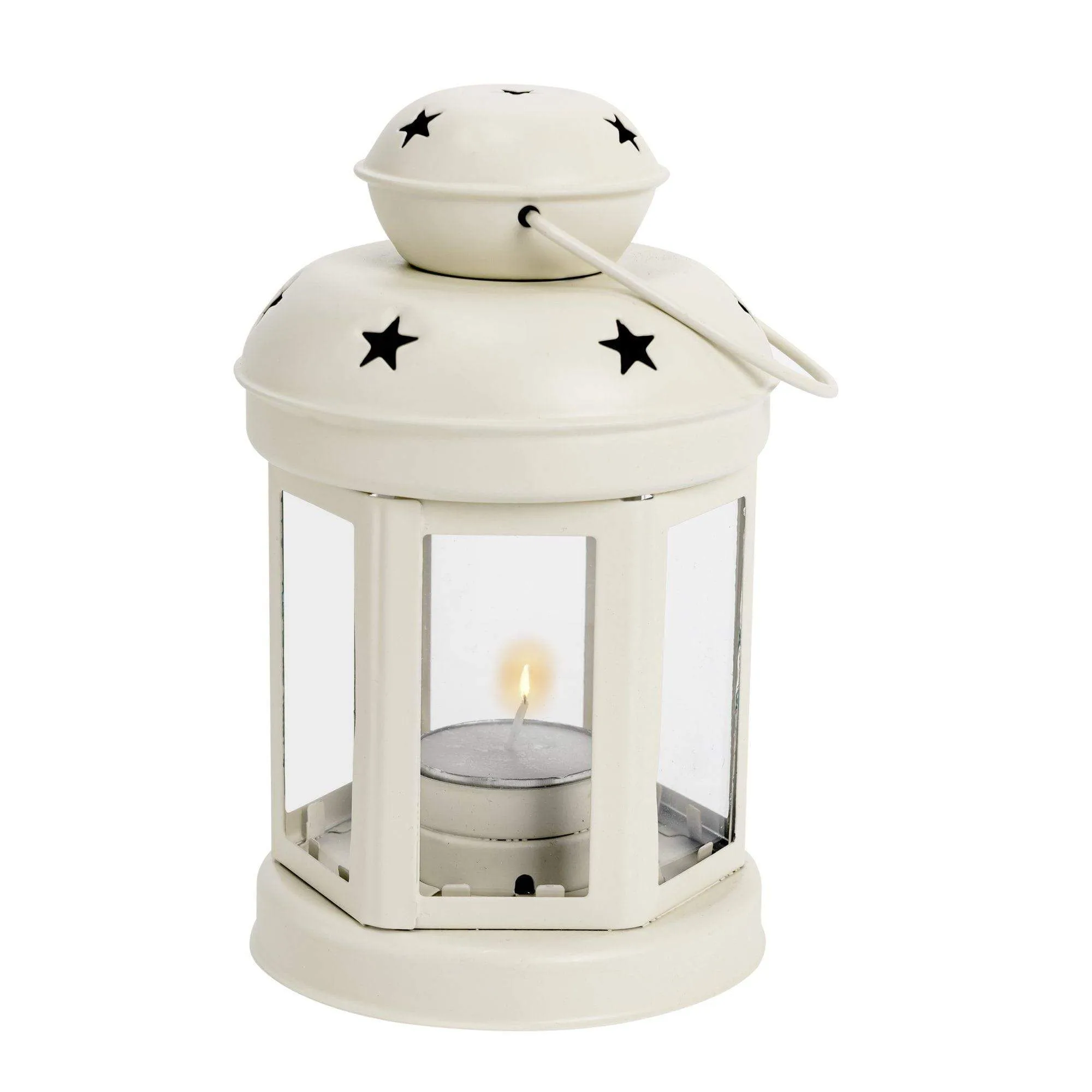 16cm Metal Hanging Tealight Lantern - By Nicola Spring