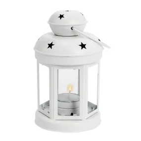 16cm Metal Hanging Tealight Lantern - By Nicola Spring