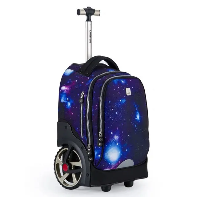 2018 New Kids Cartoon Trolley Bag On Big Wheels Vs Trolley Suitcases And Travel Bags Boys&Girls