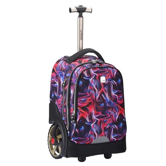 2018 New Kids Cartoon Trolley Bag On Big Wheels Vs Trolley Suitcases And Travel Bags Boys&Girls