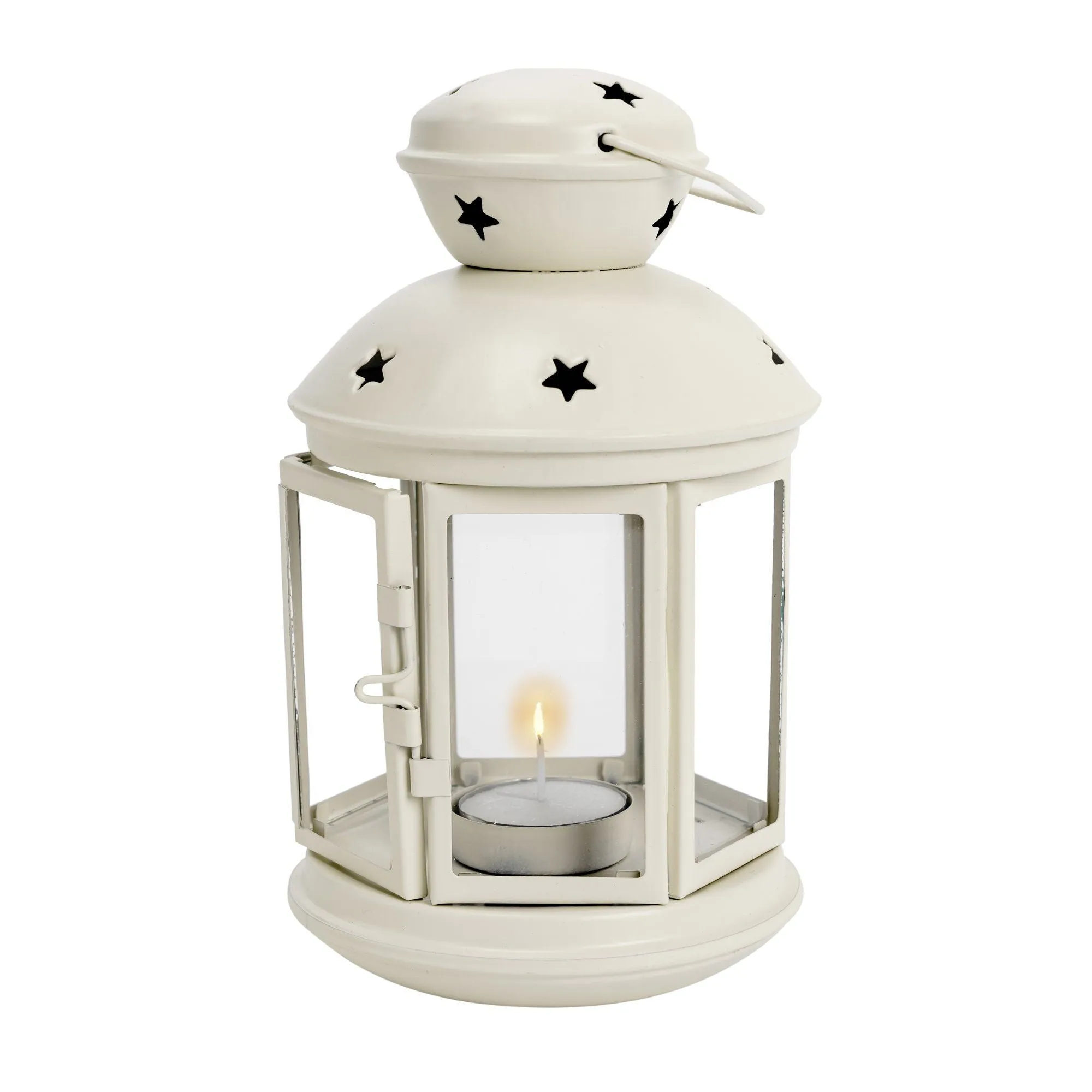 20cm Metal Hanging Tealight Lantern - By Nicola Spring