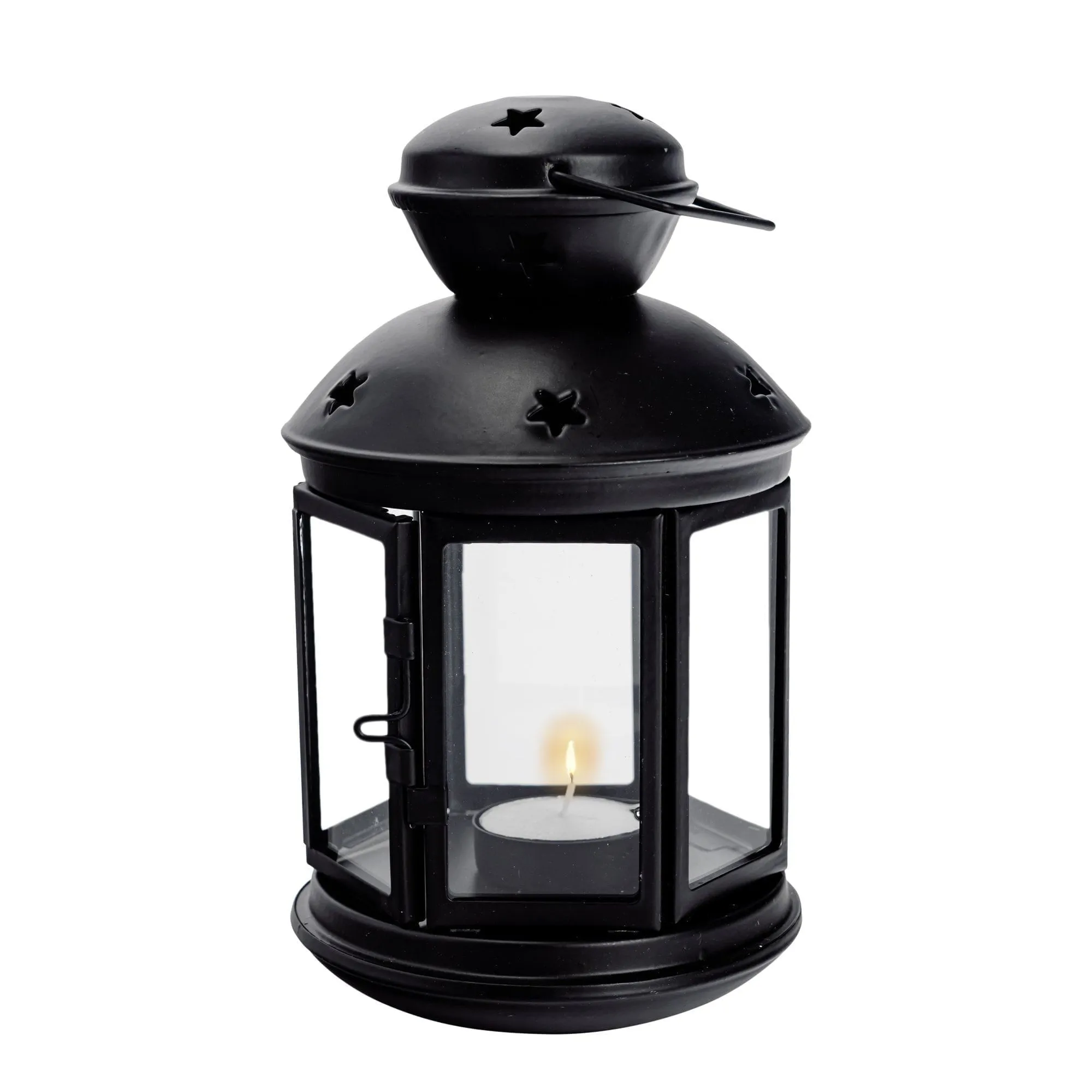 20cm Metal Hanging Tealight Lantern - By Nicola Spring