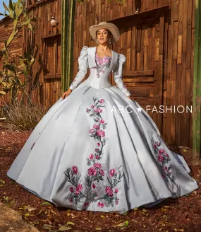 3-Piece Charro Quinceanera Dress by Ragazza M50-150