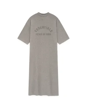 3/4 Sleeve Dress - Heather Grey