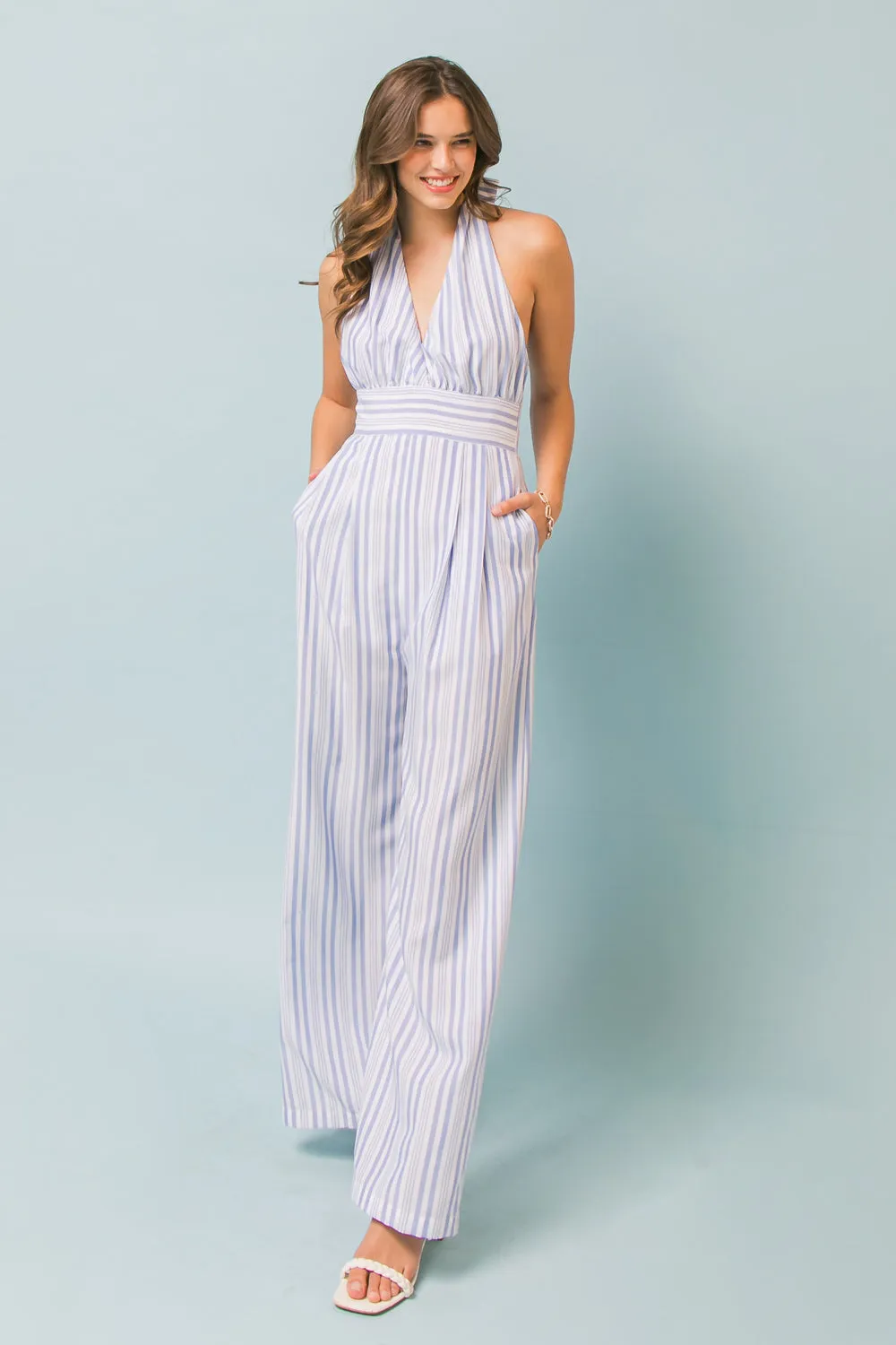 ABSOLUTE EDGE WOVEN JUMPSUIT