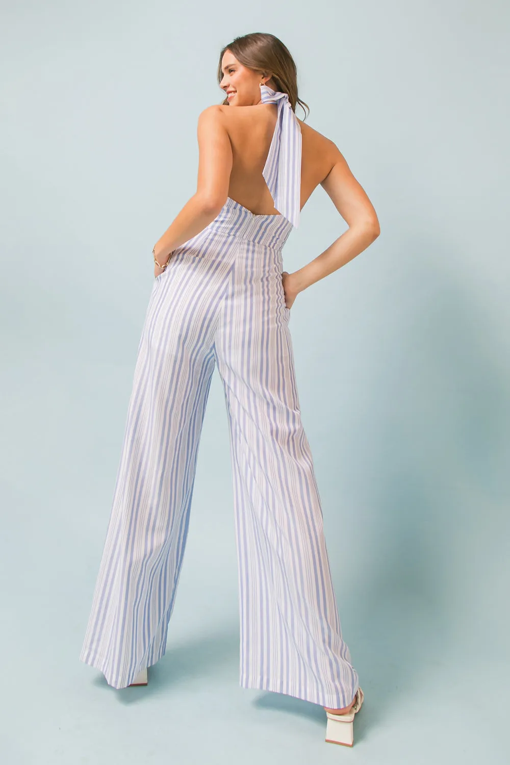 ABSOLUTE EDGE WOVEN JUMPSUIT