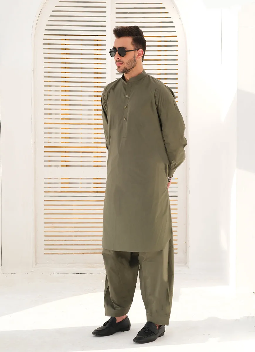 Antalya Egyptian Cotton Shalwar Kameez"