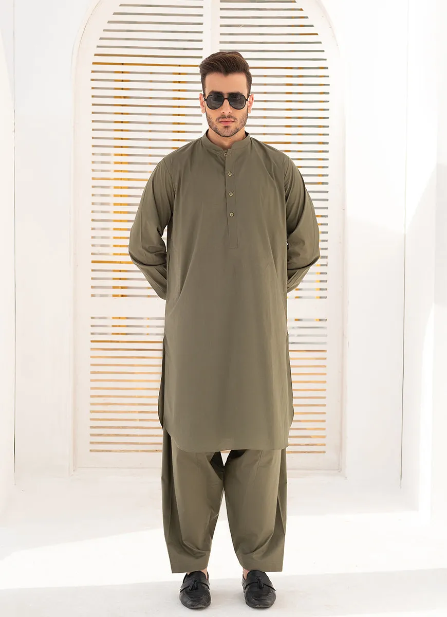 Antalya Egyptian Cotton Shalwar Kameez"