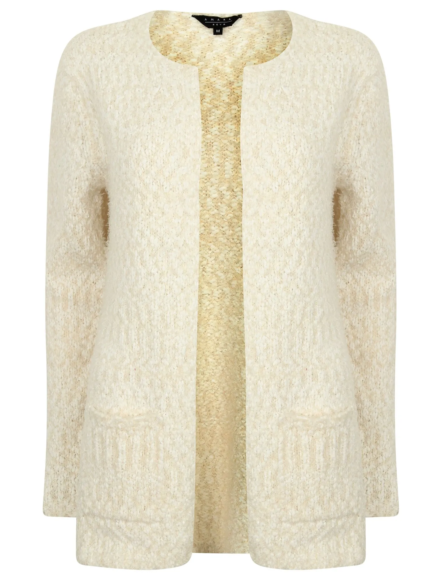 AR Everest Knitted Cardigan in Angel Wing - Amara Reya