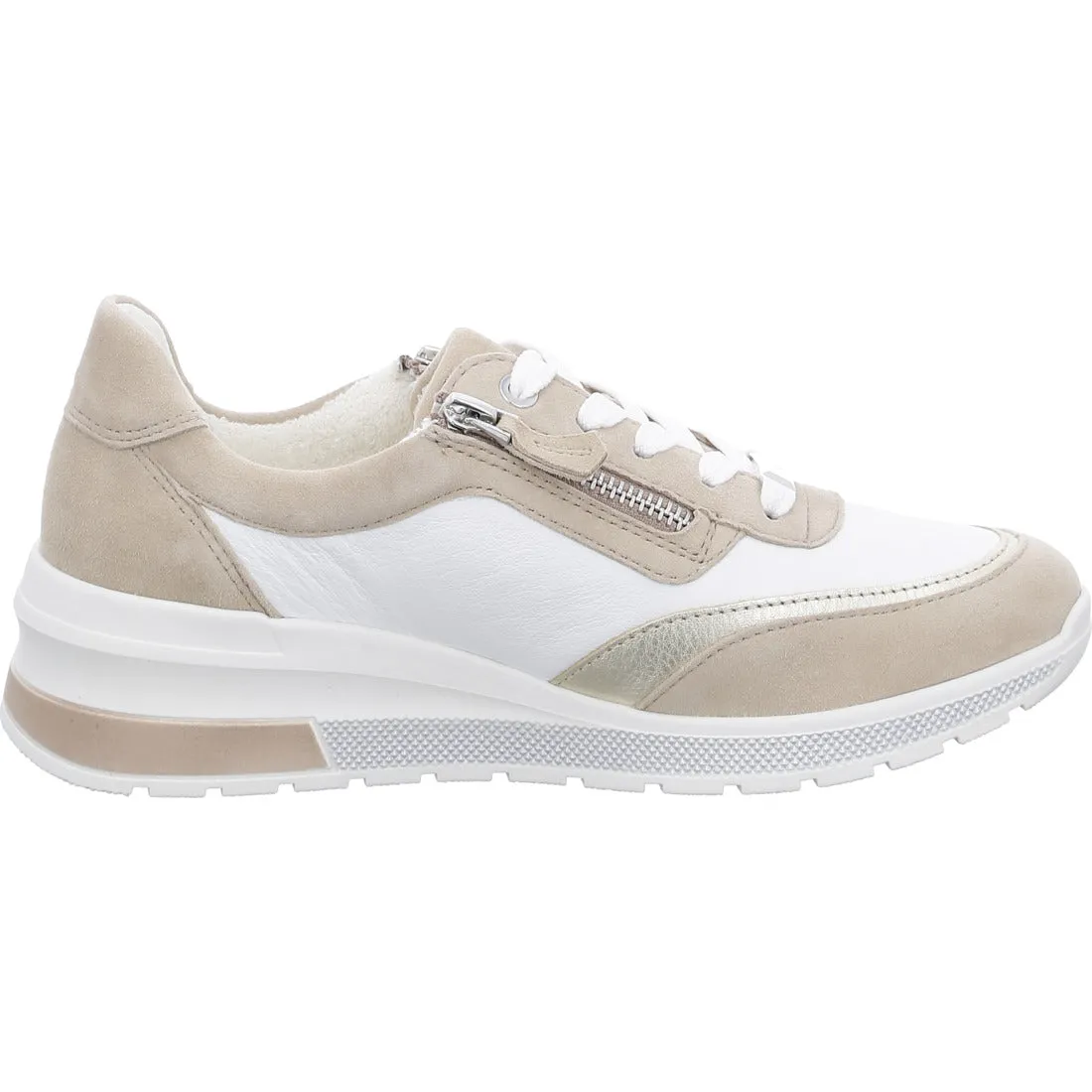 Ara Neapolitan Tron Ladies Lace Up Sneaker