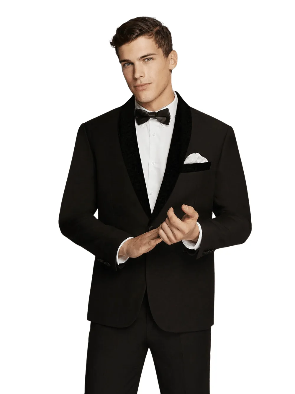 Ashton Velvet Lapel Suit