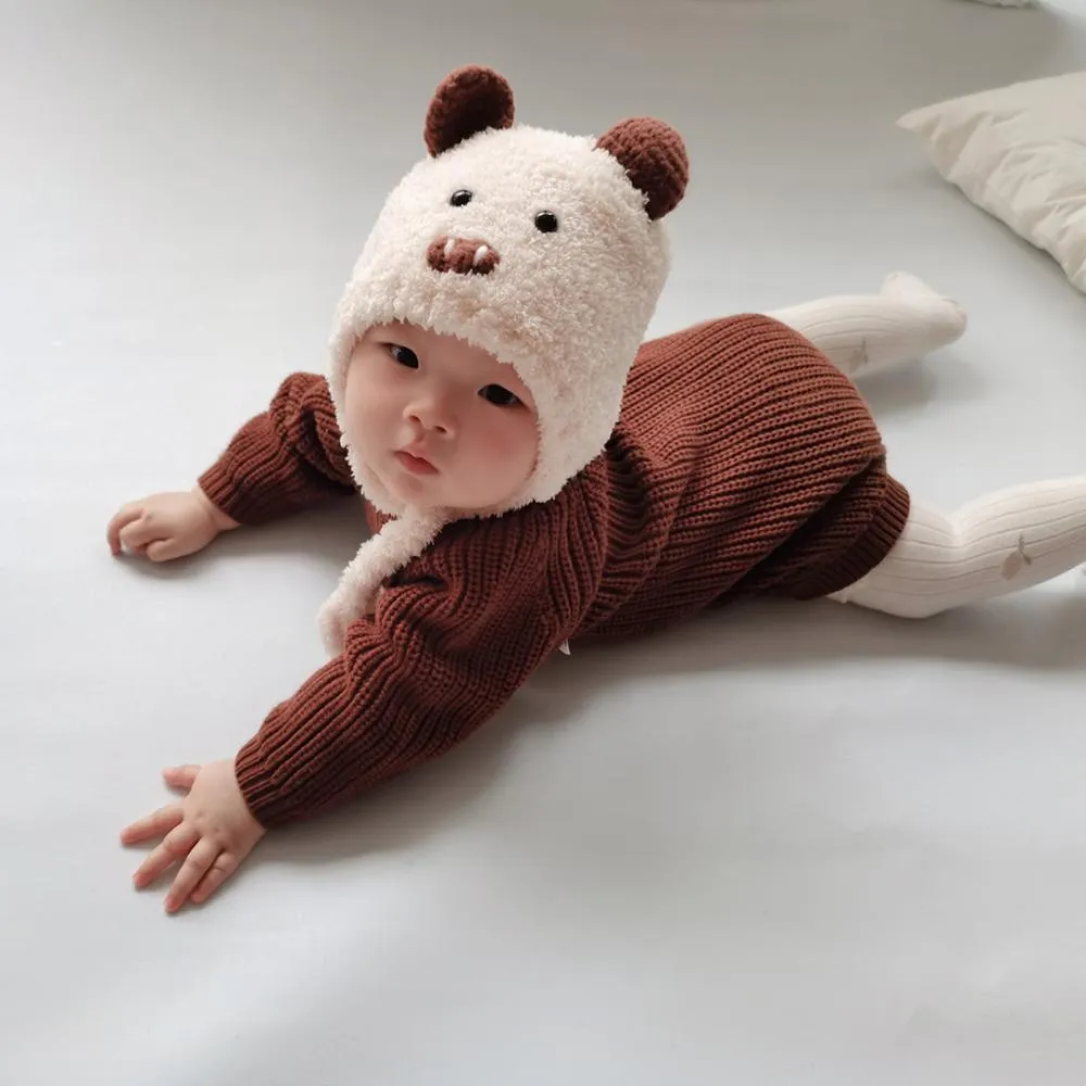 Autumn Winter Baby Sweater Knitted Wool Romper Wholesale Baby Clothes