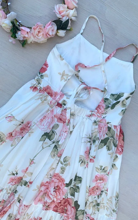 Ava Girls Floral Maxi Dress