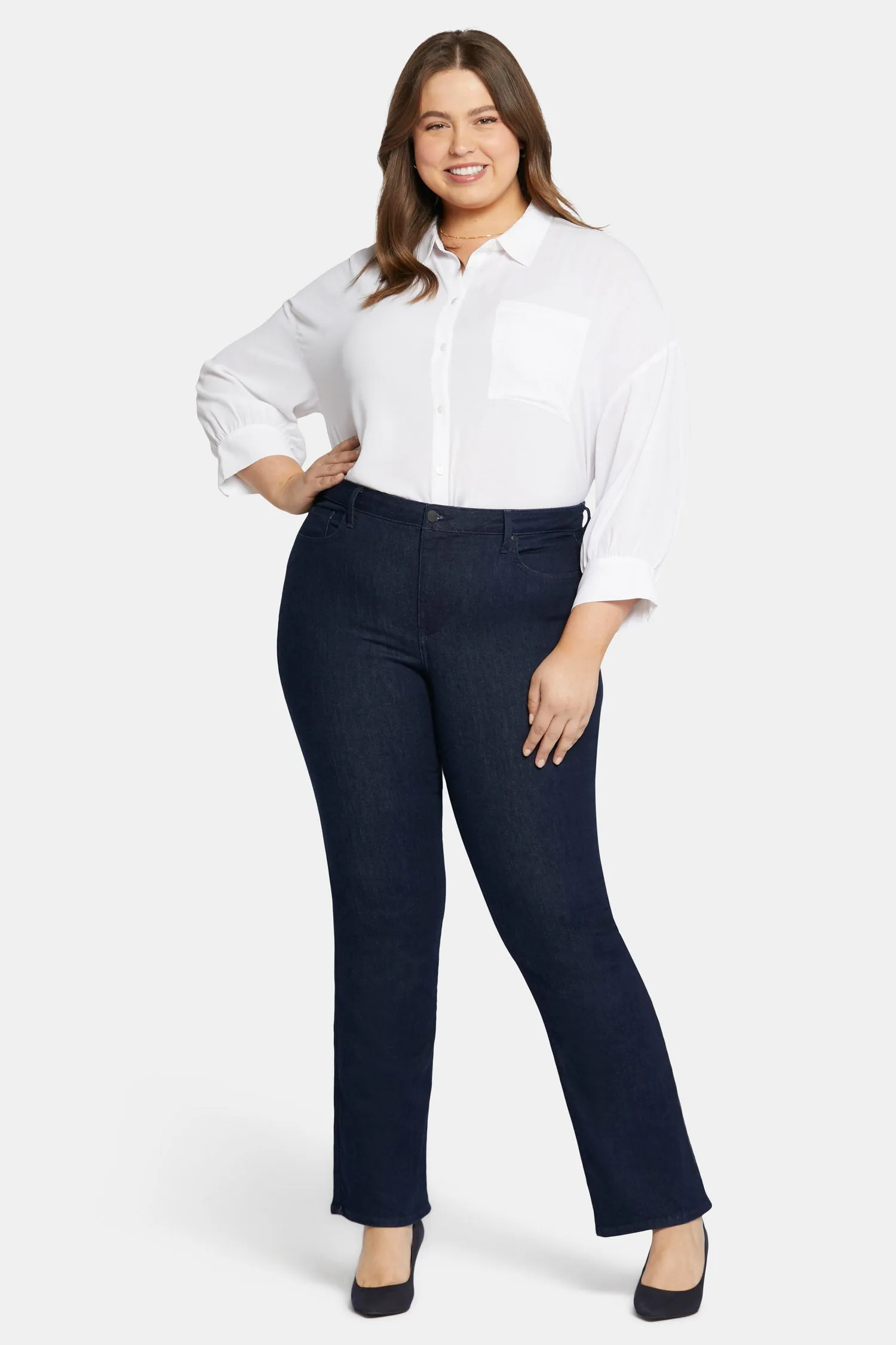 Barbara Bootcut Jeans In Plus Size - Rinse