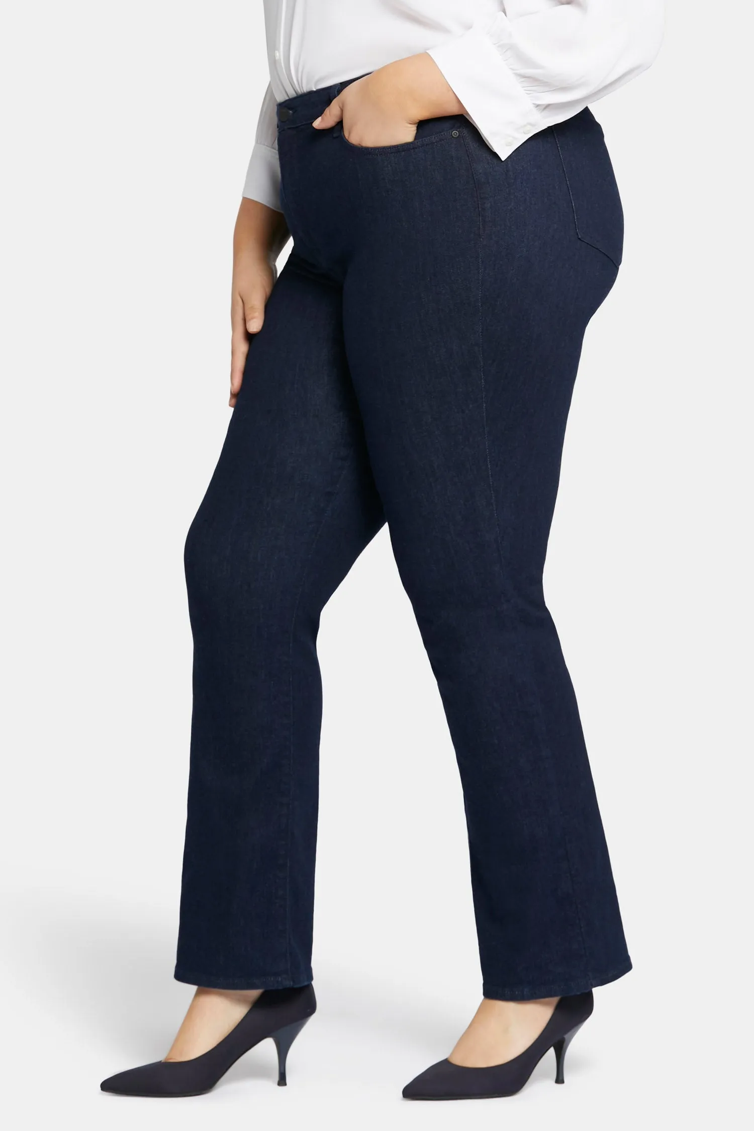 Barbara Bootcut Jeans In Plus Size - Rinse