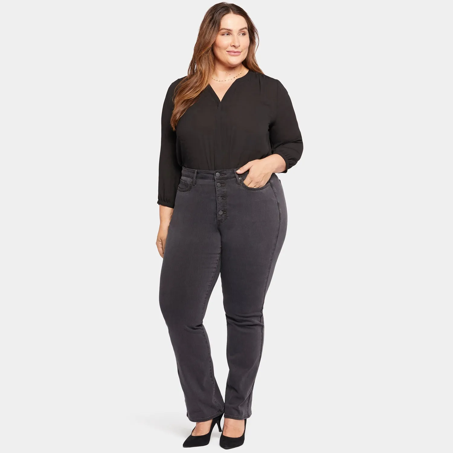 Barbara Bootcut Jeans In Plus Size - Sierra