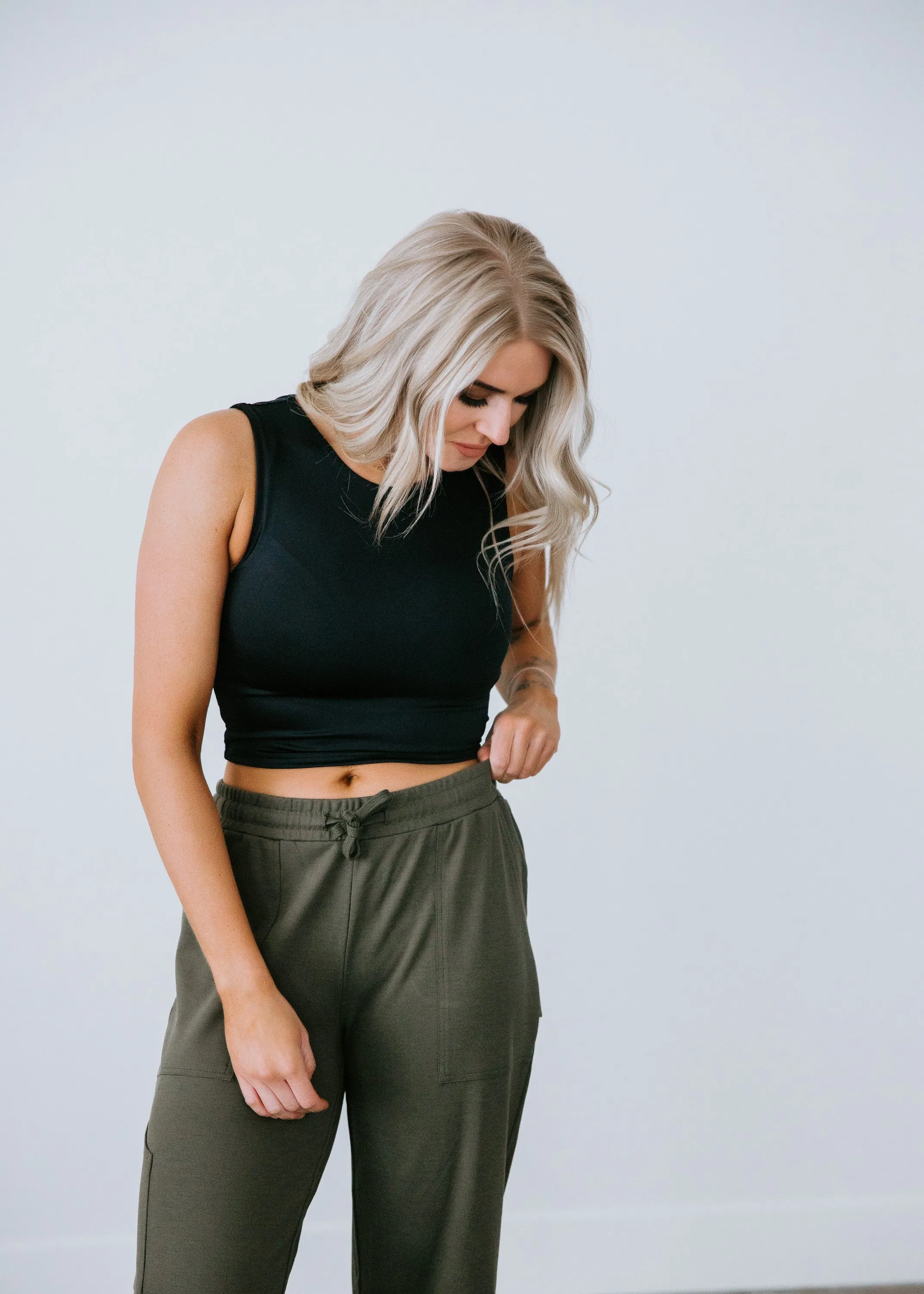 Beau Cropped Tank Top