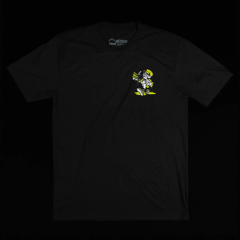 Black & Neon Yellow STFU T-Shirt