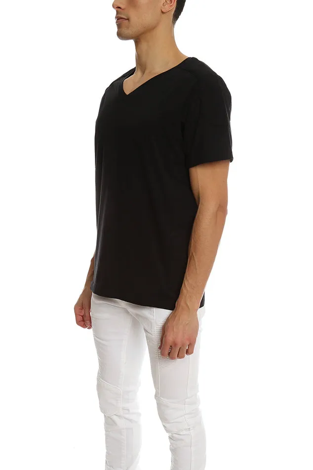 Black Pierre Balmain V Neck