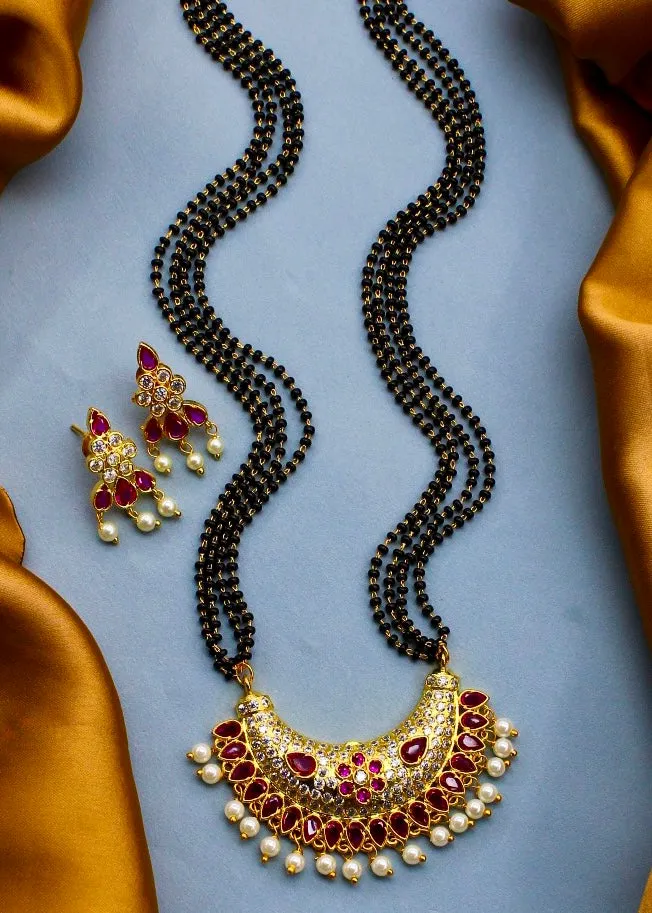 BLISSFUL FLORAL MANGALSUTRA