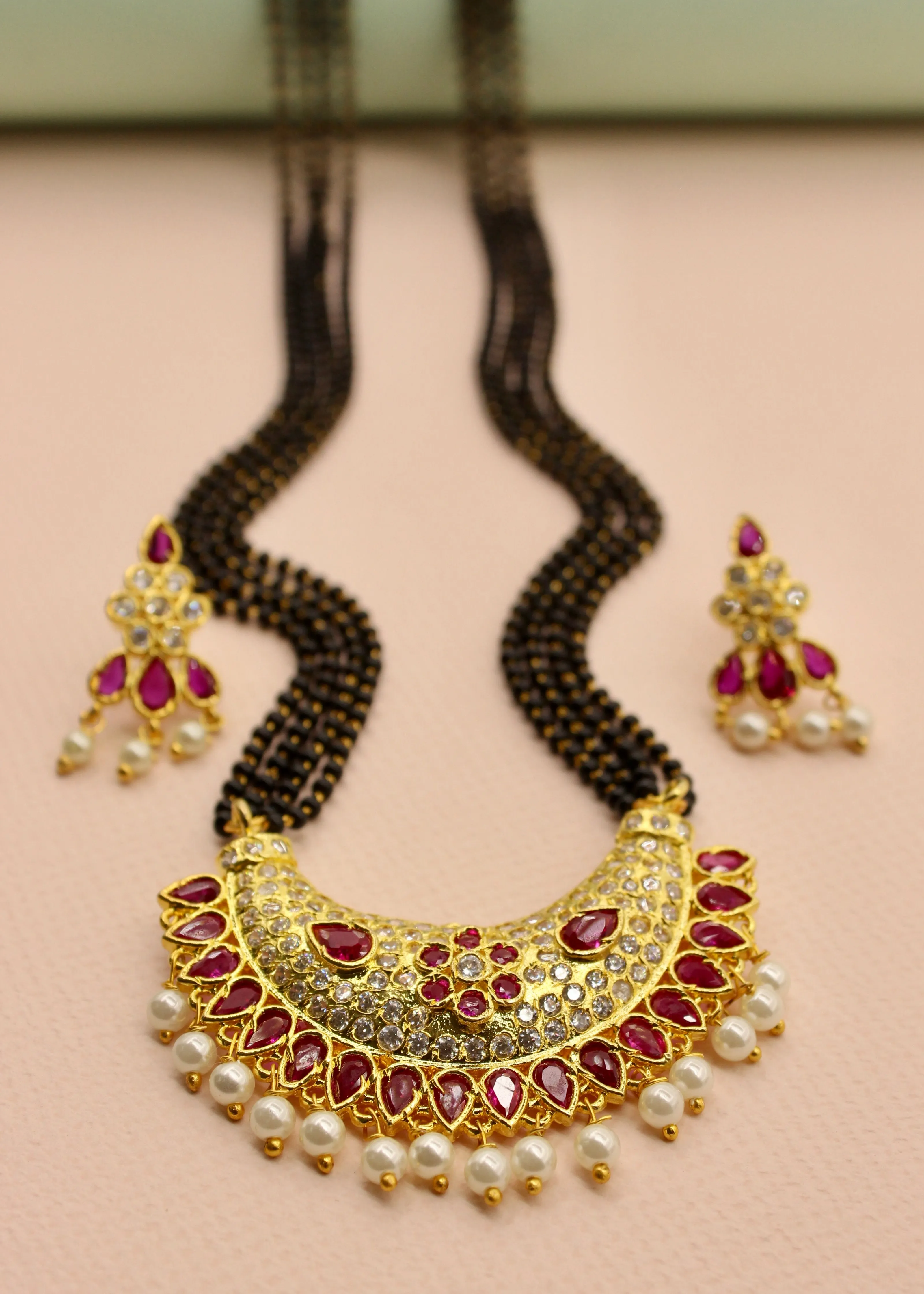 BLISSFUL FLORAL MANGALSUTRA