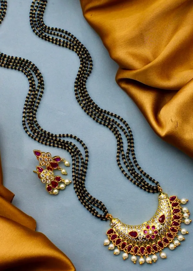 BLISSFUL FLORAL MANGALSUTRA