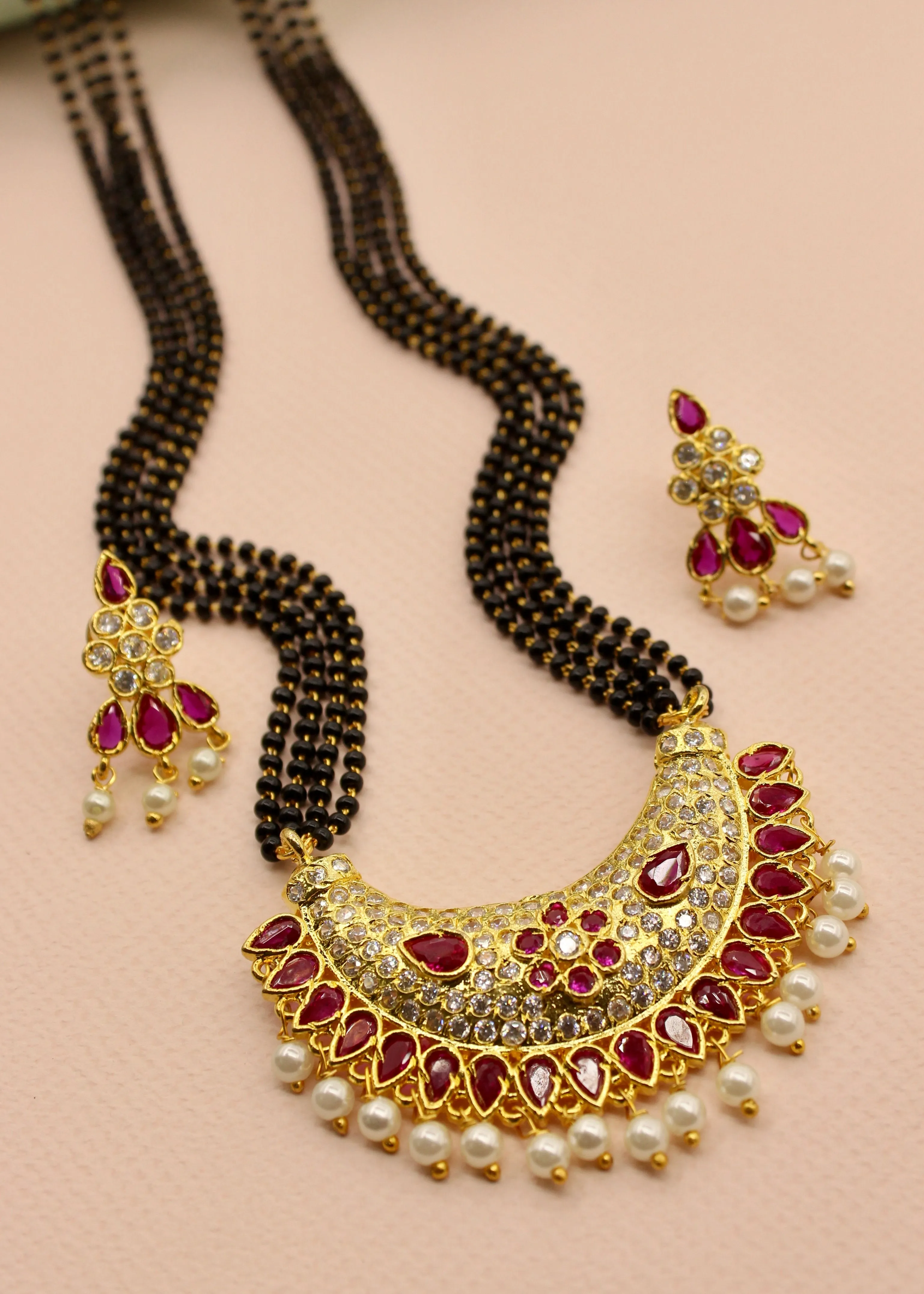 BLISSFUL FLORAL MANGALSUTRA