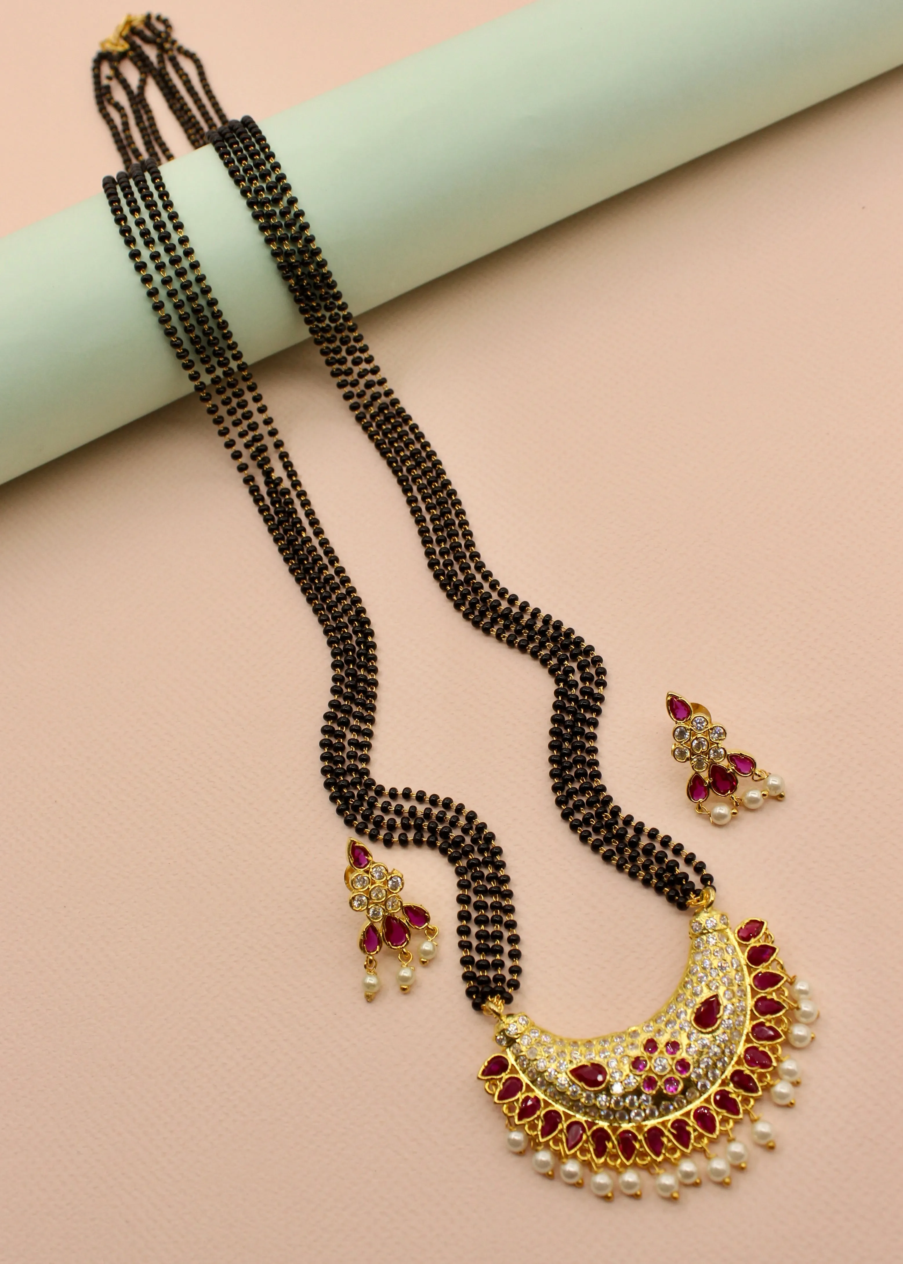 BLISSFUL FLORAL MANGALSUTRA