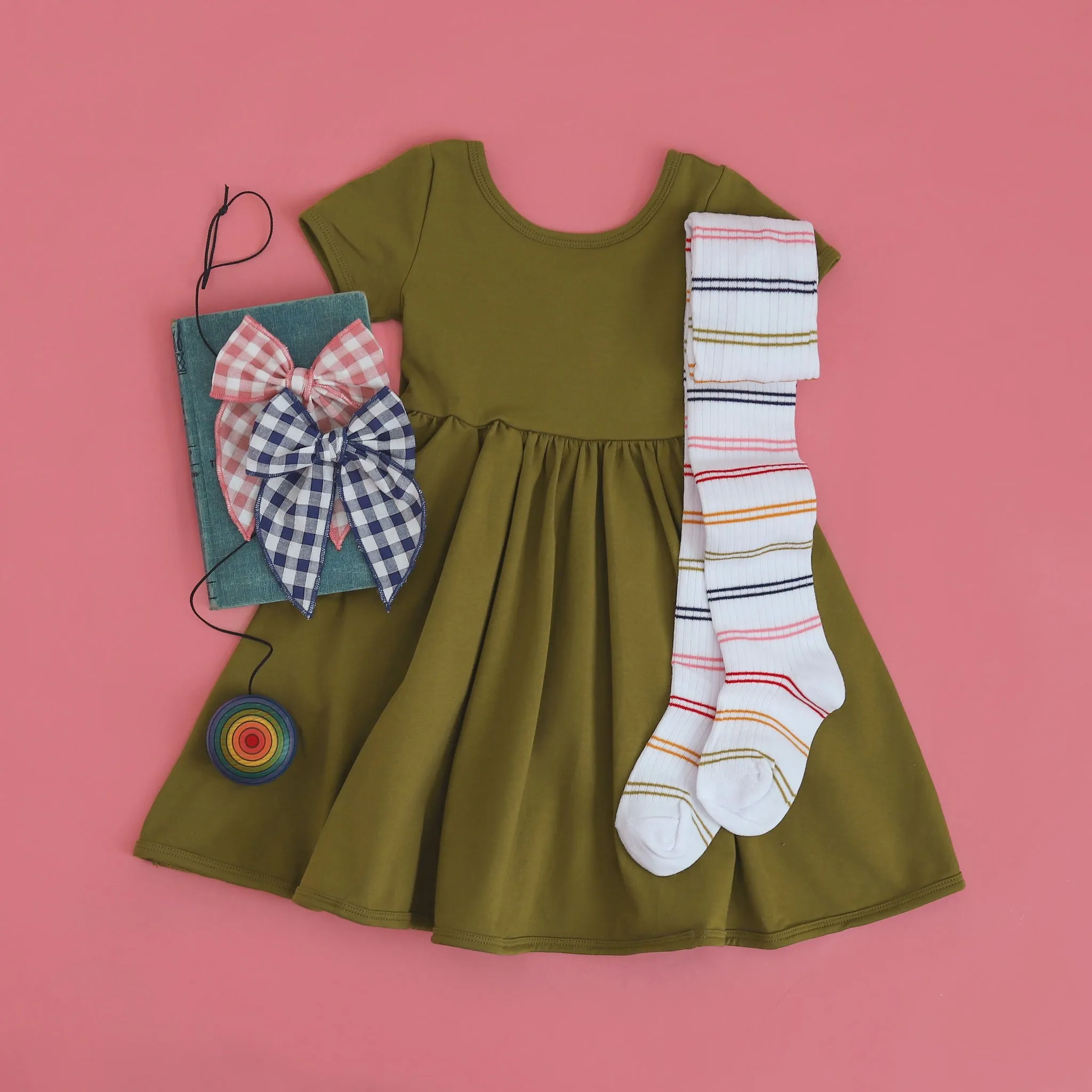 Bright Olive Everyday Dress