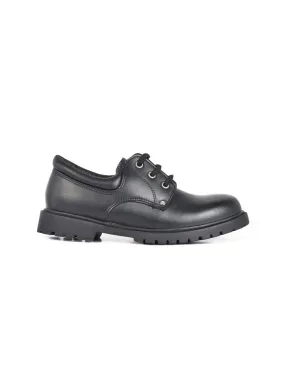 Bronx Leather Pluto Boys Black