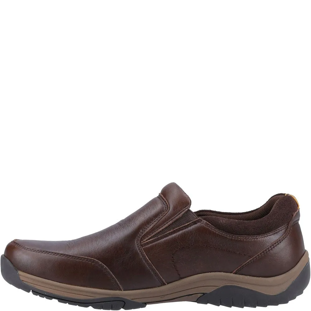 Brown Donald Slip On Shoes