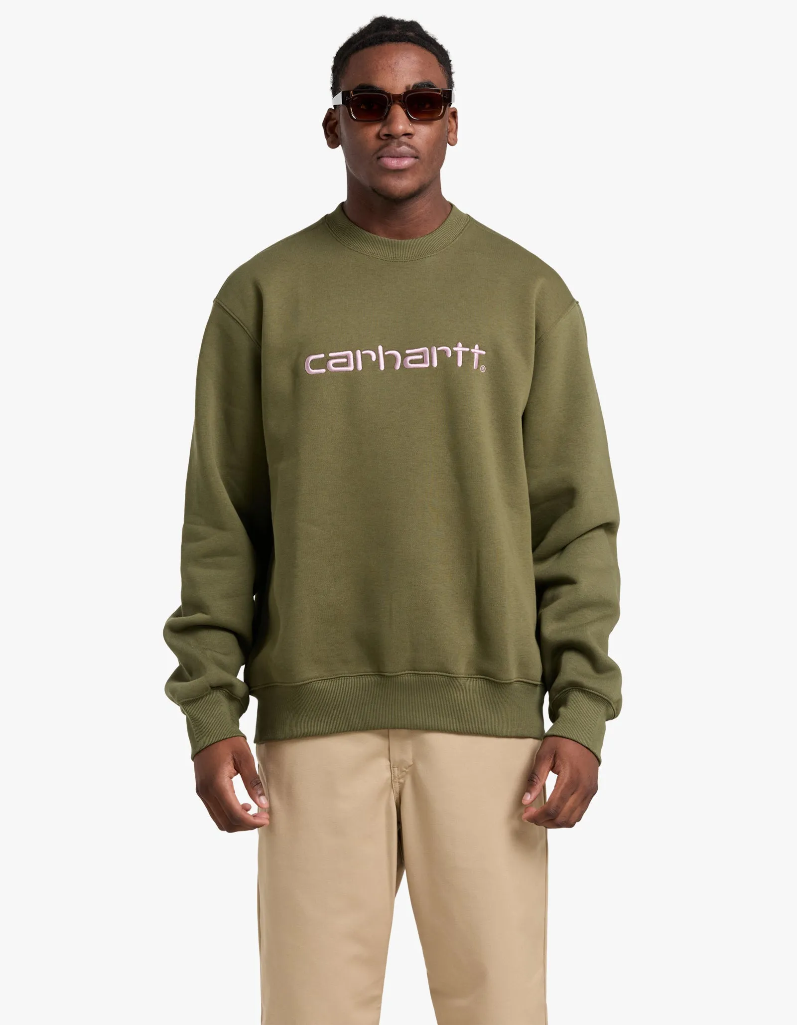 Carhartt Sweat - Dundee/Glassy Pink