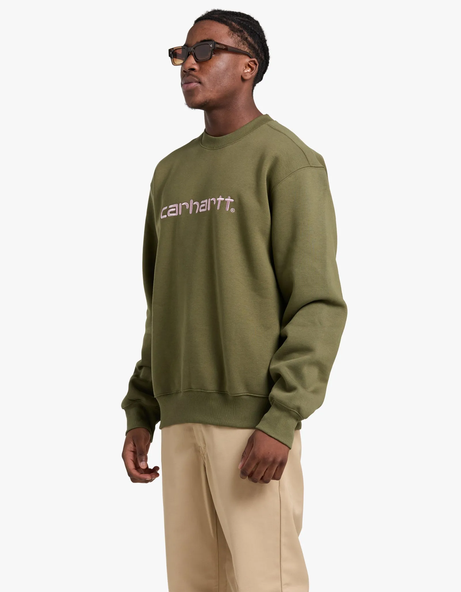 Carhartt Sweat - Dundee/Glassy Pink