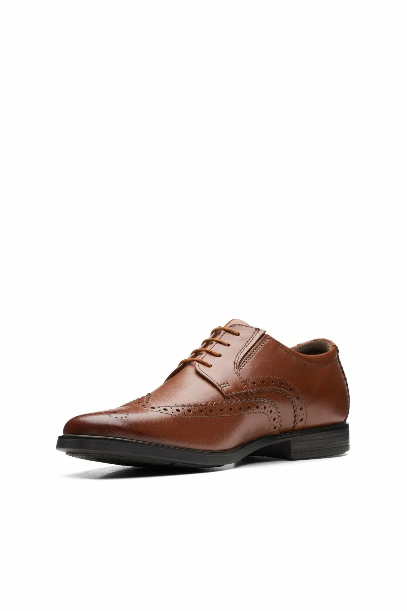 Clarks Howard Wing dark tan