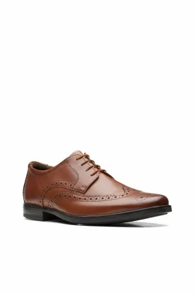 Clarks Howard Wing dark tan