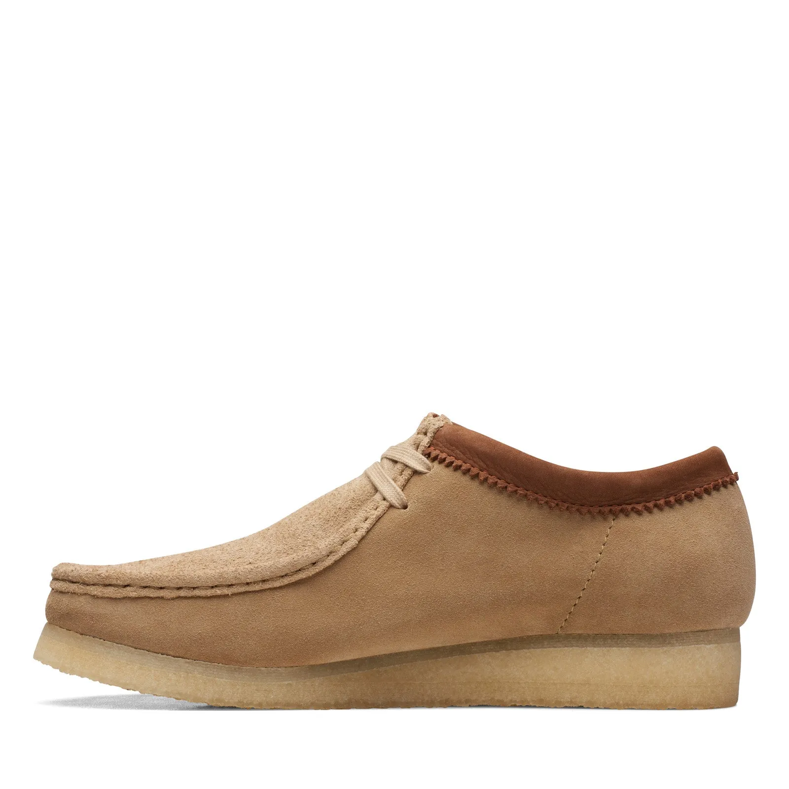 Clarks Originals Wallabee Low Men's Brown Sandstone Combi Suede Oxfords 26170538