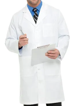 Clearance Landau 40.5 Inch Men's Twill Knee Length Long Medical Lab Coat