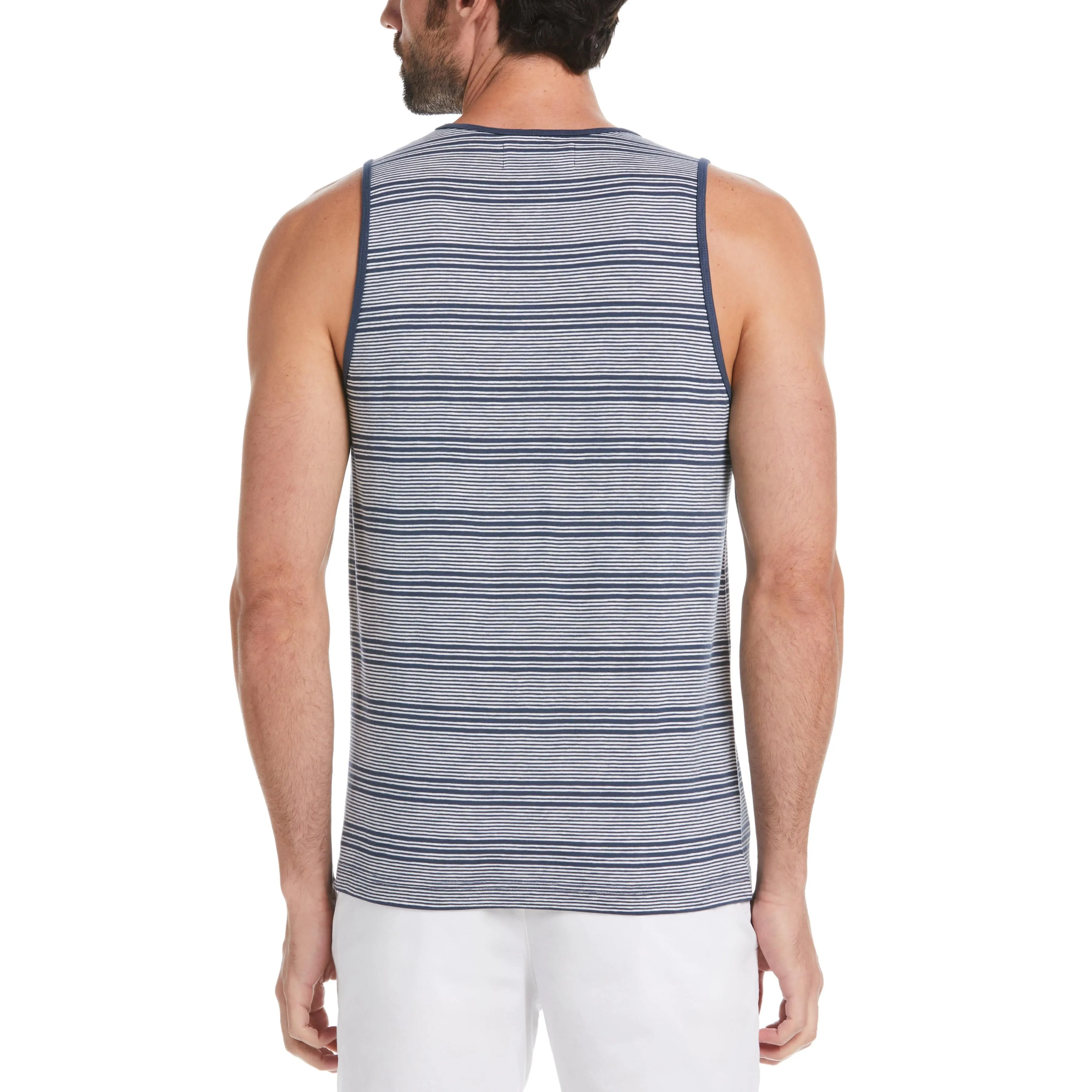 Cotton Slub Striped Tank