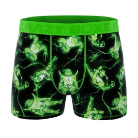 CRAZYBOXER Ninja Turtles Green Power Men's Boxer Briefs