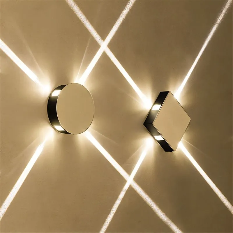 Cross Star Wall Lamp