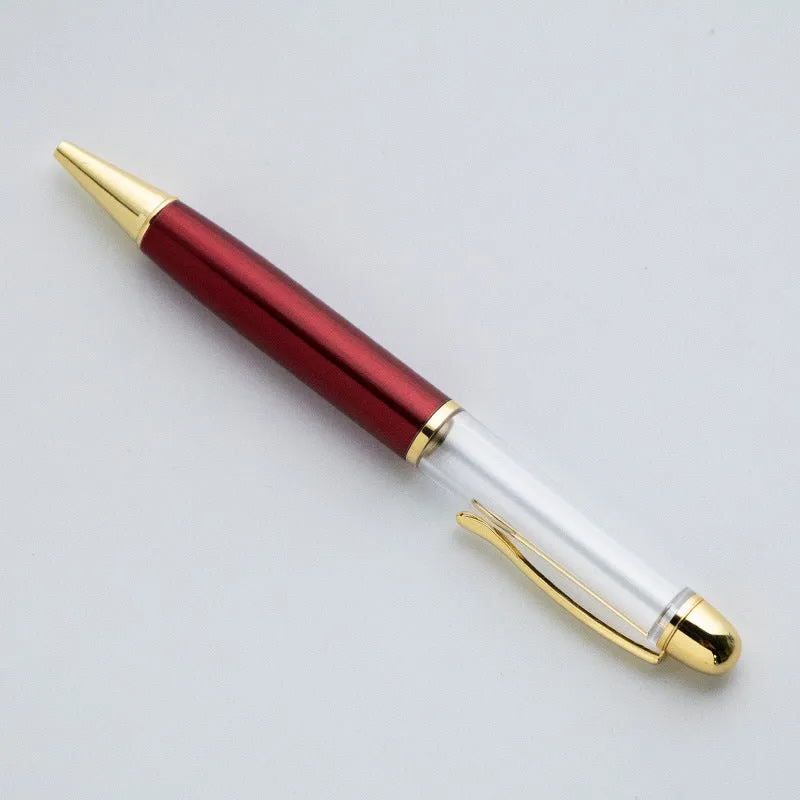 crystal ball point pen advertising gift pen customization