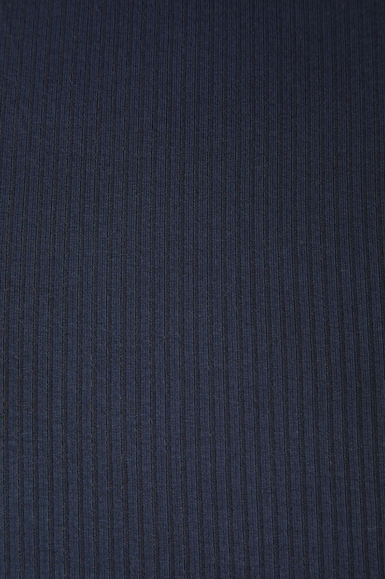 Derby Ribbed Jersey Dark Navy with TENCEL™ Modal Fibres