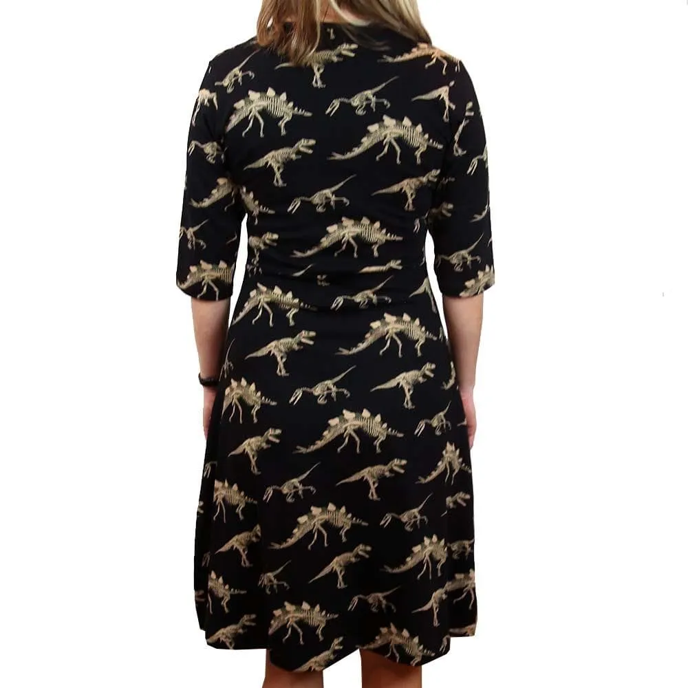 Dinosaur Fossils Rosalind Dress