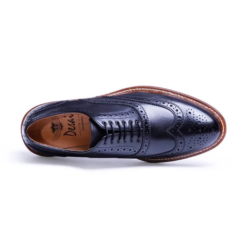 DS Full Leather British Brogue Shoes