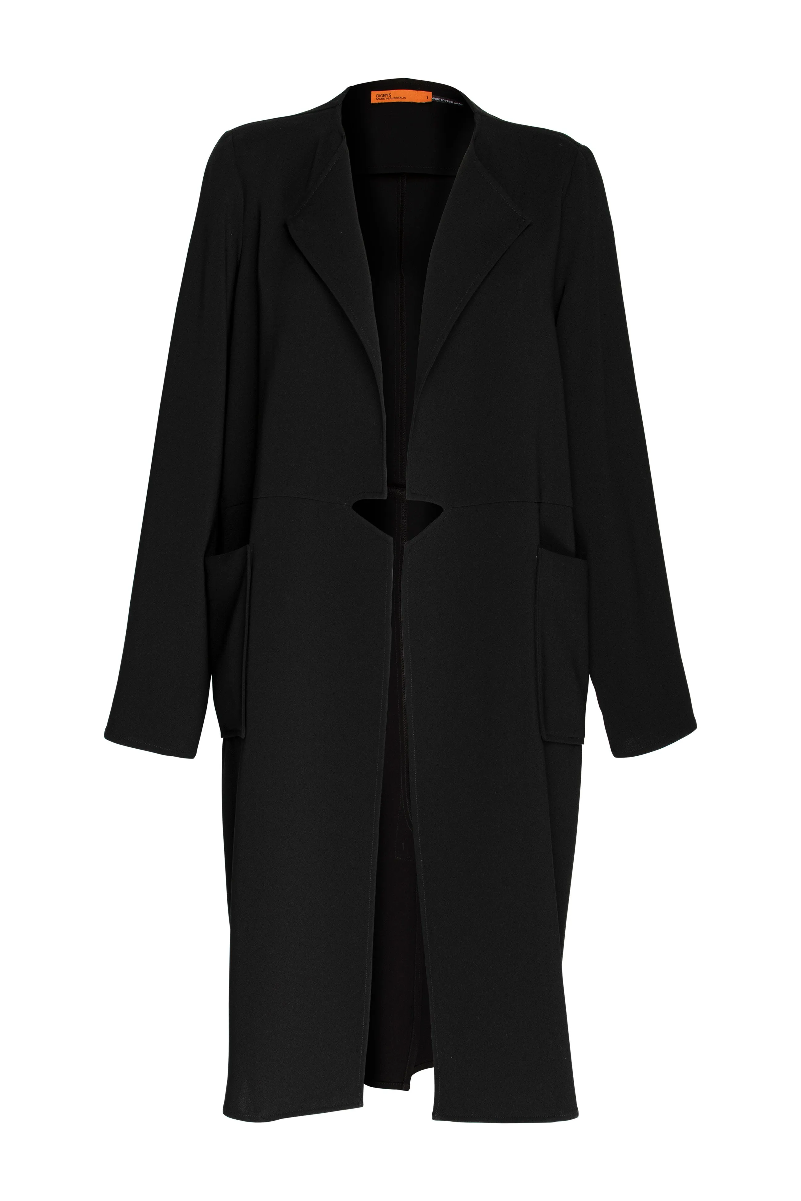 Duster Coat - Black 8665