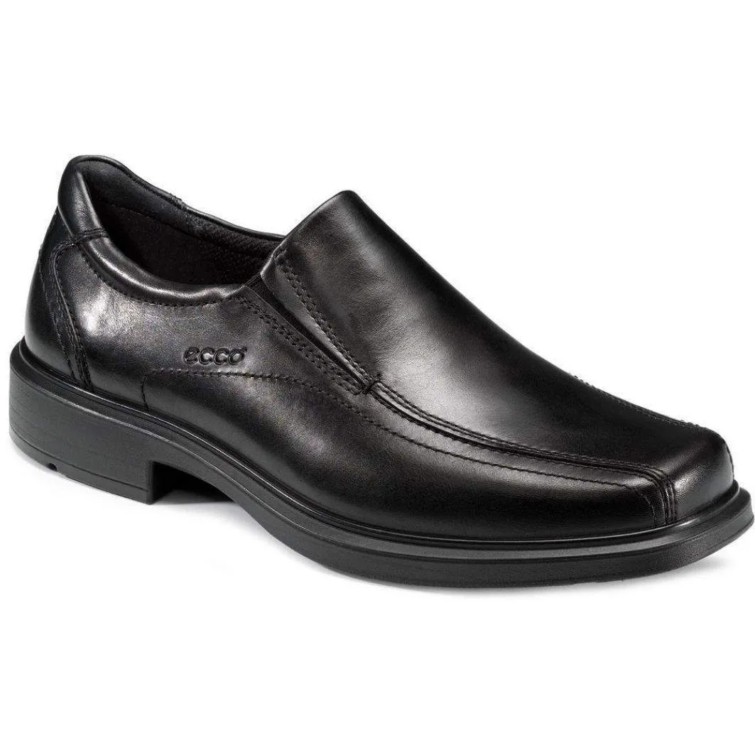 ECCO Helsinki Slip On Black Mens Shoe