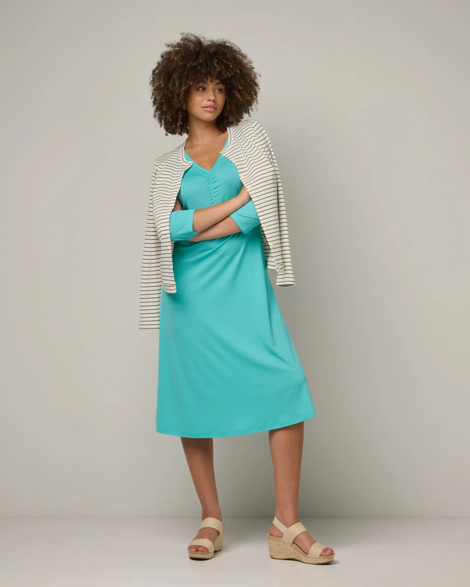 Emilia Ruched Dress