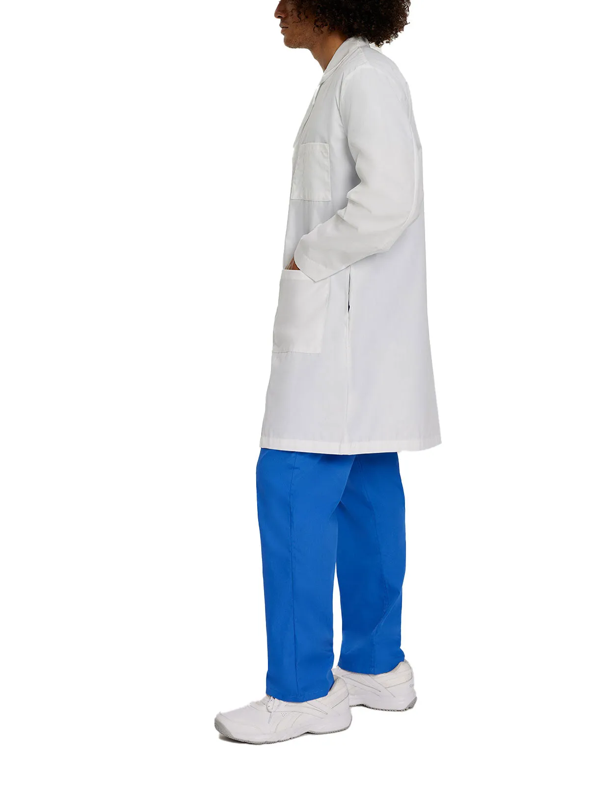 Essential - Unisex 3-Pocket Plain Back 39" Lab Coat