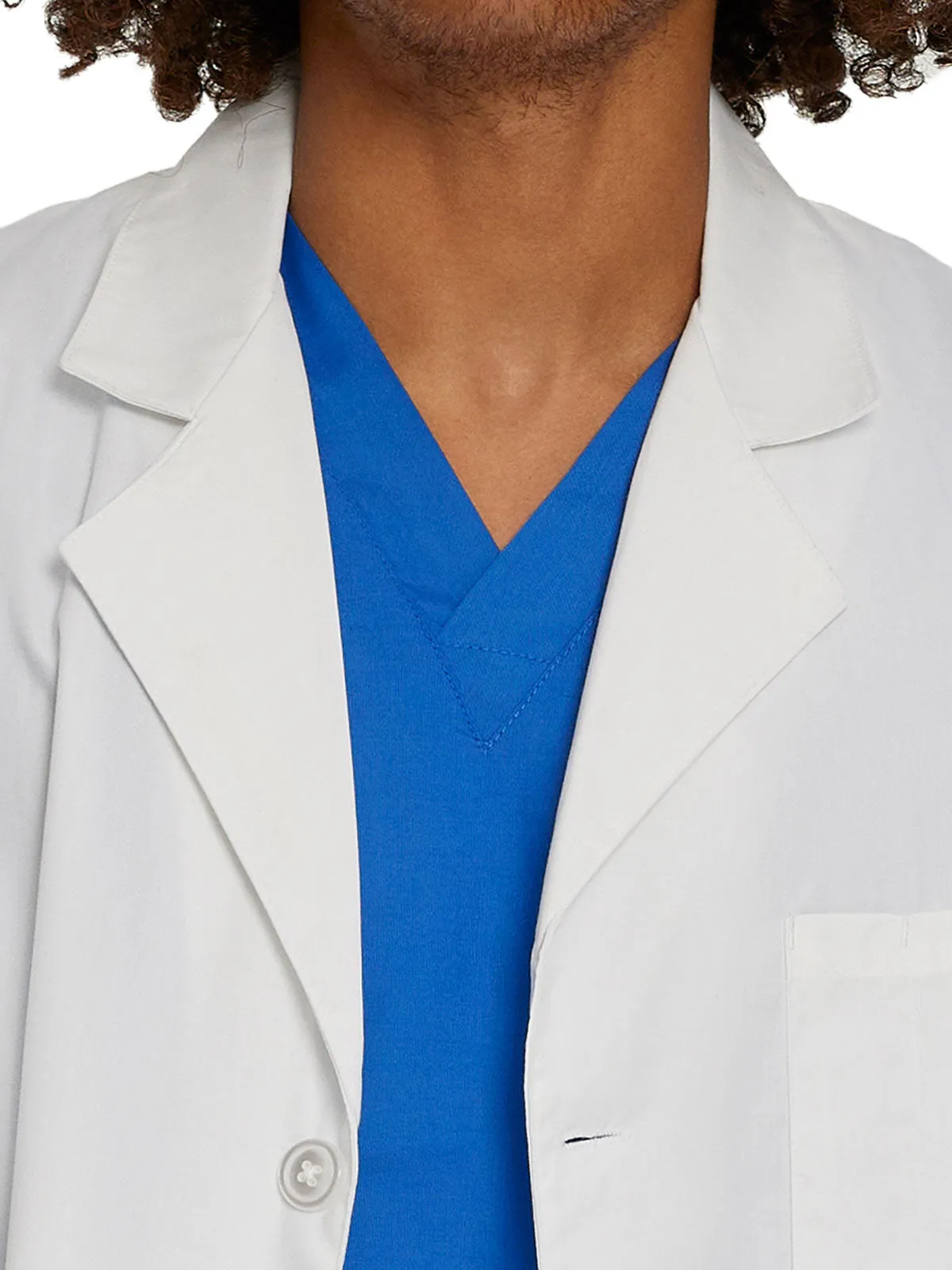 Essential - Unisex 3-Pocket Plain Back 39" Lab Coat